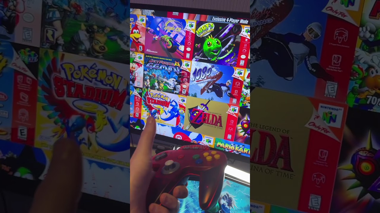 CONTROLE de NINTENDO 64 para PC e NINTENDO SWITCH ! 