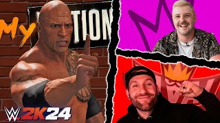 Versing 2K Creators in RANKED - WWE 2K24 MyFACTION