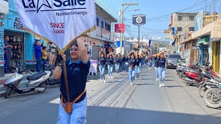 Banda Musical Colegio De La Salle 2024 - Desfile X Comusan Huehuetenango Guatemala
