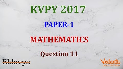 KVPY 2017 SA Nov19 Mathematics  Part I  Question 11 Answer C Triangles Area Shubham Jhanwar