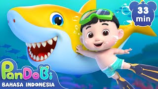 Bayi Hiu & Keluarga Pandobi | Baby Shark | Keluarga Hiu | Super Pandobi Bahasa Indonesia