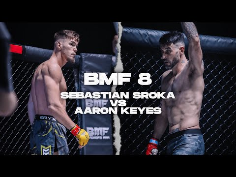 BMF MMA | Sebastian Sroka vs Aaron Keyes | Professional Middleweight MMA | BADMOFO MMA