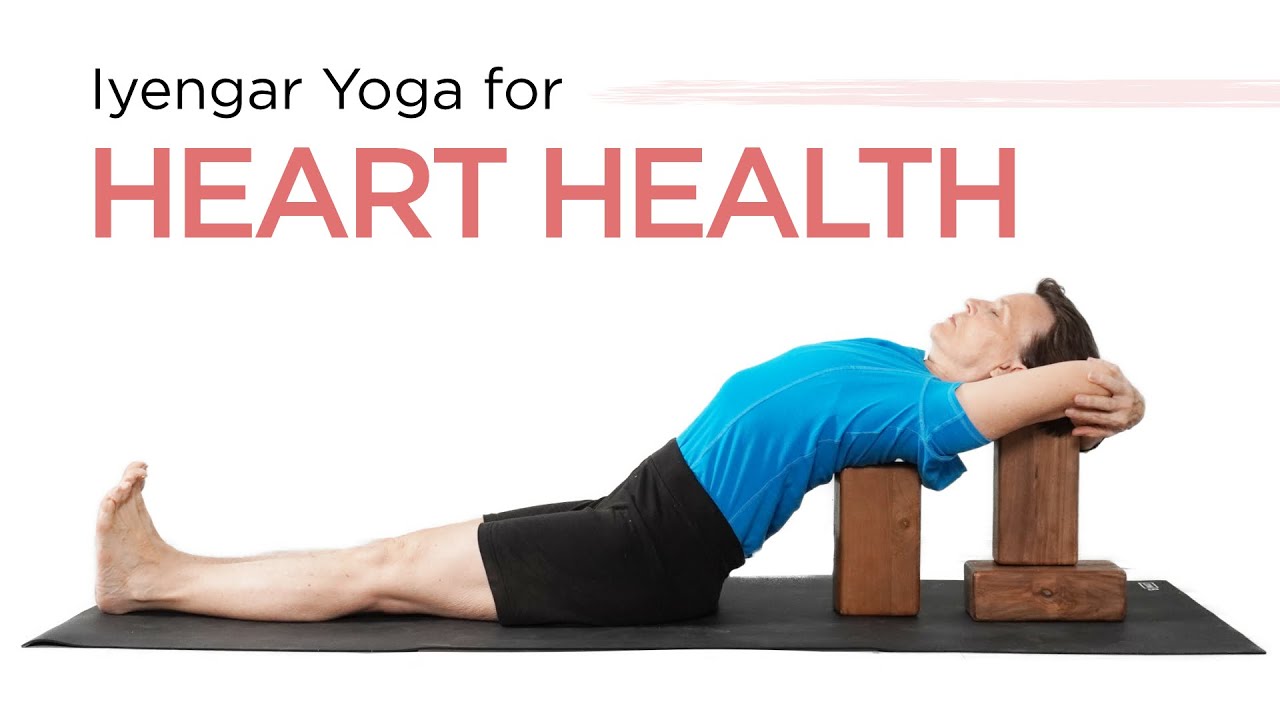 Iyengar Yoga for Heart HealthIntermediate Iyengar Yoga with Kathy Cook