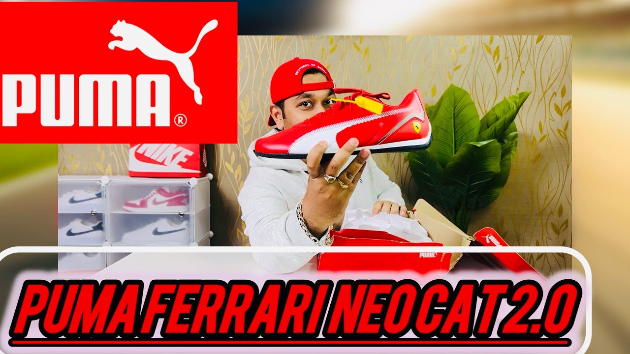 PUMA FERRARI NEO CAT 2.0 | RED Sneaker |