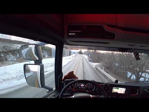[TwN] Heading to Kjøpsvik ferry dock [POV][Scania R580 V8]