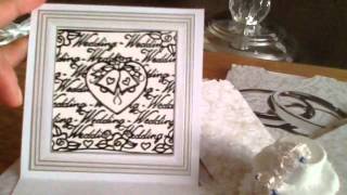 Wedding explosion box using DCWV Formal Affairs stack