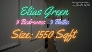 Elias Green 3 Bedrooms Size : 1550 Sqft House Tour Elias Green 3 Bedrooms Size : 1550 Sqft House Tour