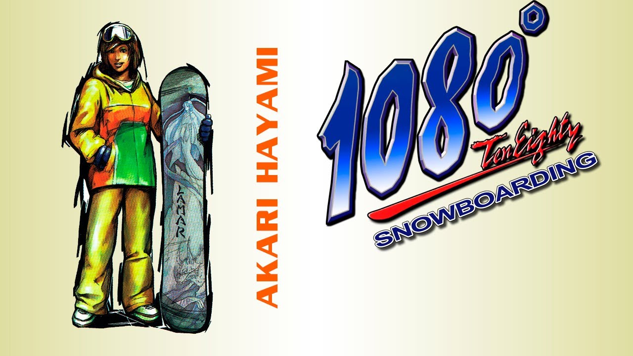 1080 Snowboarding - Akari Hayami - Expert Level (Playthrough)