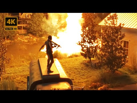 The invasion of Alexandria (Full Scene) - 4K Ultra HD - The Walking Dead - 6x9