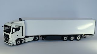 Масштабная модель MAN TGX GM 2020 Eligor 1:43