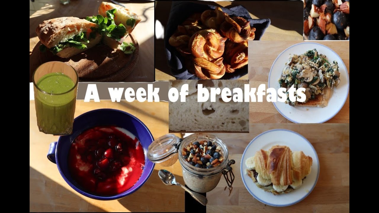 A week of breakfasts #food #croissant #breakfast #recipe