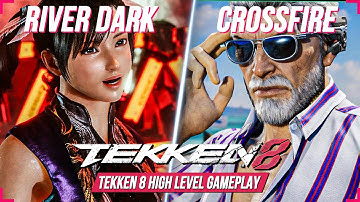 TEKKEN 8⚡XIAOYU  Vs  VICTOR 💪 T8 High Level Gameplay ⚡RiverDark  Vs  Crossfire