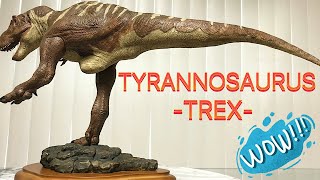 The Cretaceous most ferocious predator; Tyrannosaurus also known as the TREX, by Michael Trcic.