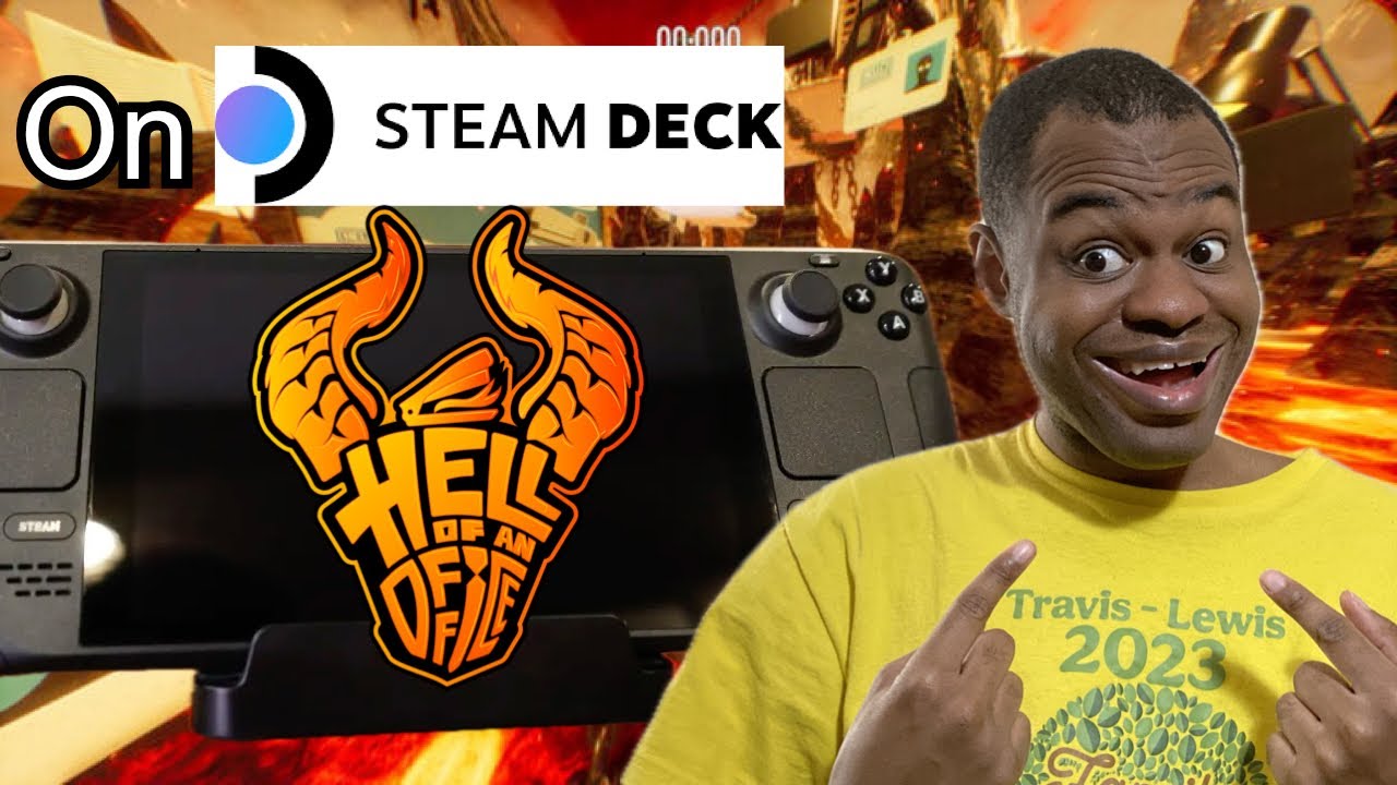 Hell of an Office On Steam Deck (Gameplay)
