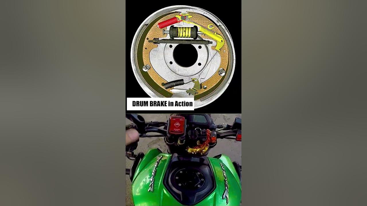 Drum Brake Kaise Kaam Karta Hai shorts YouTube