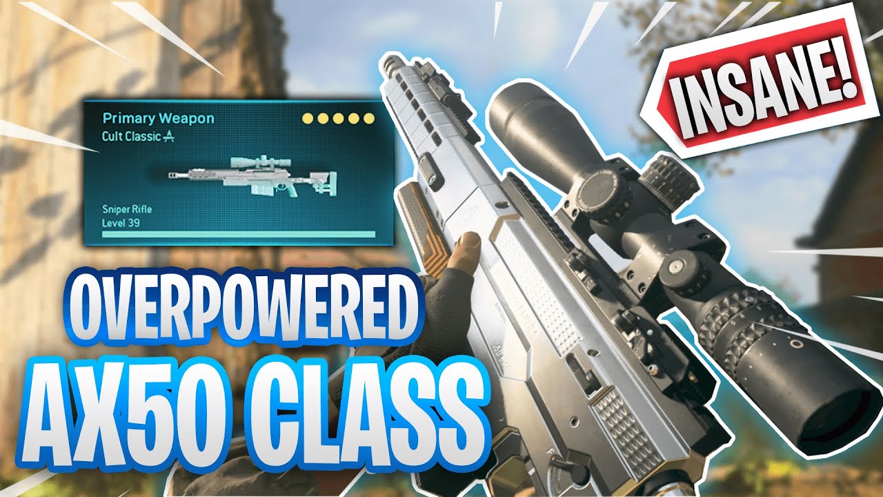 The Overpowered Ax50 Setup In Modern Warfare Best Ax50 Class Setup Loadout Youtube The Overpowered Ax50 Setup In Modern Warfare Best Ax50 Class Setup Loadout Youtube