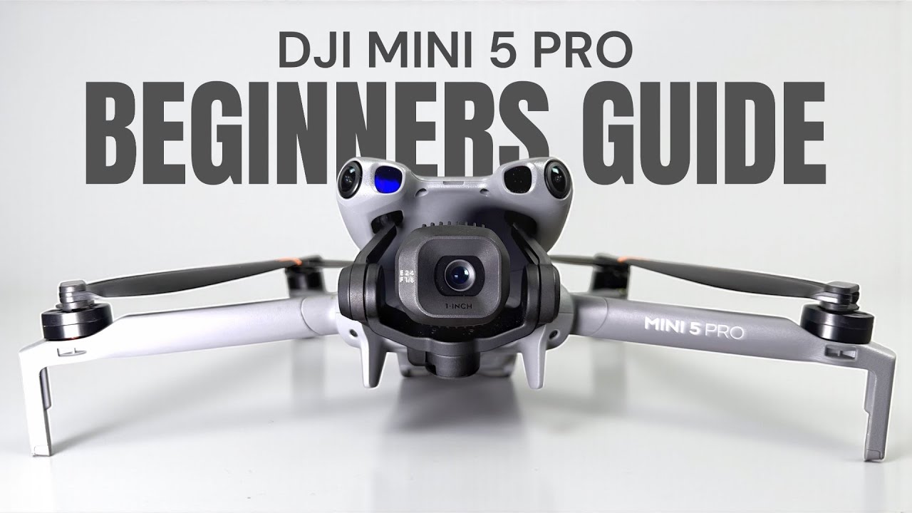 Руководство для начинающих по DJI Mini 5 Pro — Начните здесь — Подготовьтесь к своему первому полету