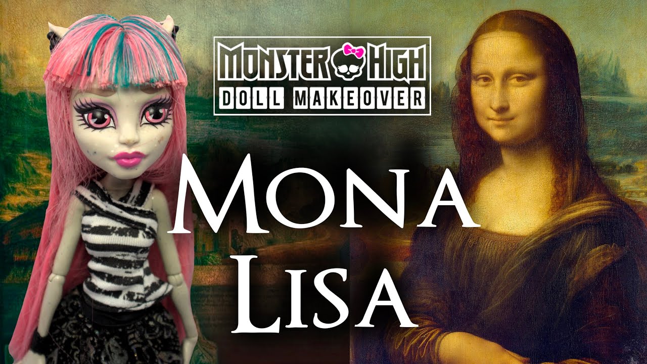 THIS DOLL IS DIFFERENT! / I MADE A STUNNING MONA LISA DOLL / Monster High Repaint by Poppen Atelier