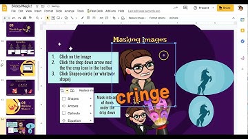 Masking and Cropping Images in Google Slides (Tech in 2+a few)
