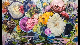 Composition Tutorial. How to use composition to create a dynamic painting.