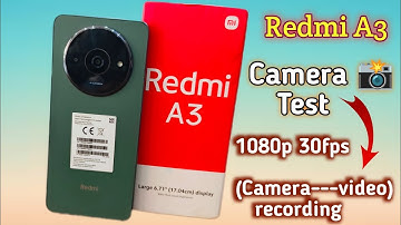 xiaomi redmi A3 Camera test | Camera and video zooming | 1080p 30fps recording | BilalMobiles8