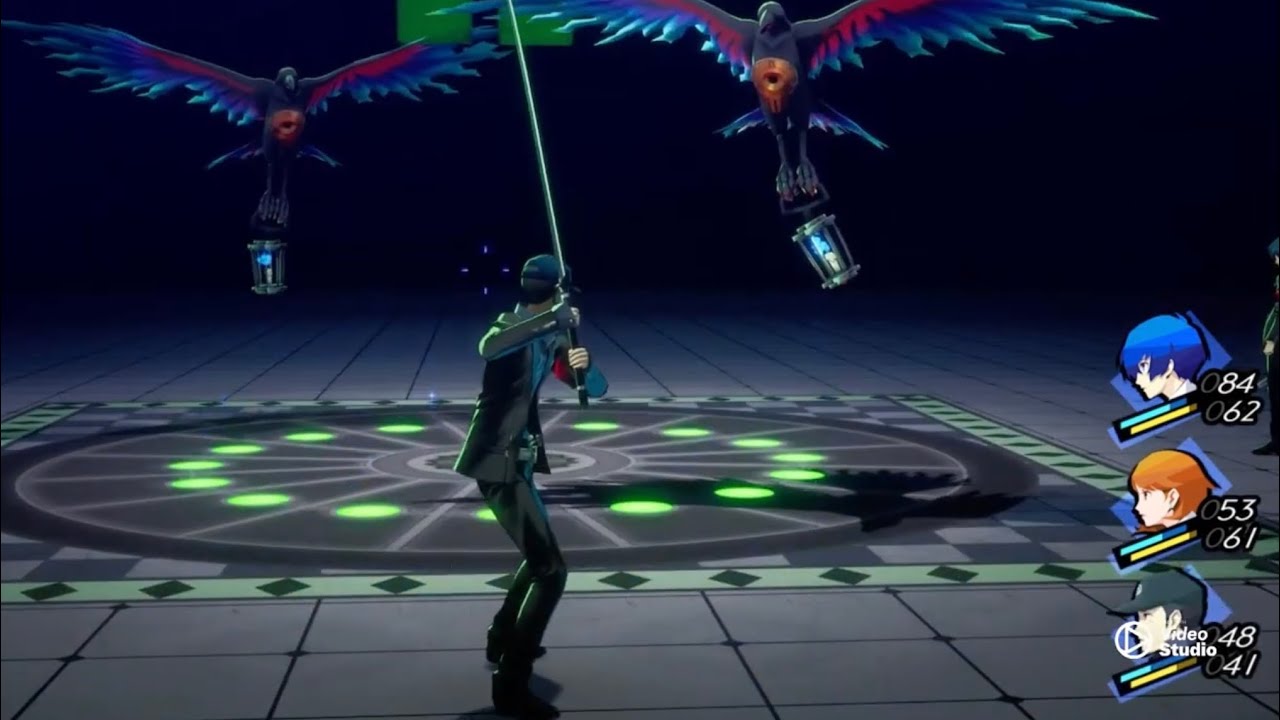 Ruthless Ice Ravens Boss Fight! (Tartarus Tower) | Persona 3 Reload