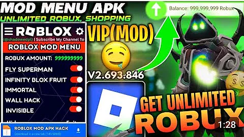 Roblox MOD MENU APK Unlimited Robux & Money💸|Roblox MOD MENU V2.700.698.Roblox Mod Menu Mediafire.
