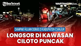 Longsor Di Kawasan Ciloto Puncak Kabupaten Cianjur