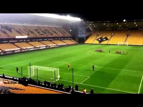 Nicu Carnat winning penalty Wolves U21 vs Sunderland U21 Checkatrade Trophy 05/12/16