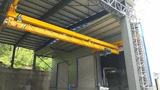 Telescoping Bridge Overhead Crane for Compact or Small Space Material Handling 500kg, 1 Ton, 2 Ton