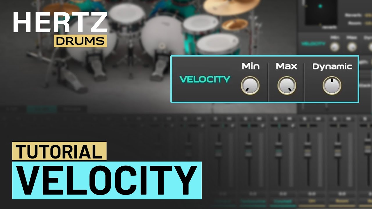 Hertz Drums tutorials: Velocity