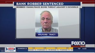 Bank robber sentenced