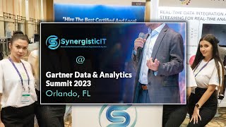 Gartner Data & Analytics Summit 2023 Orlando, FL | SynergisticIT