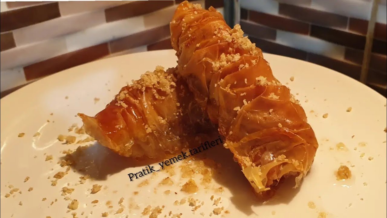 KOLAY BÜZME BAKLAVA???????? 5 DAKİKADA YAPIN ÇITIR ÇITIR YİYİN????