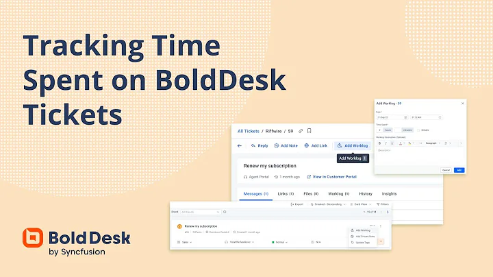Tracking Time Spent on BoldDesk Tickets