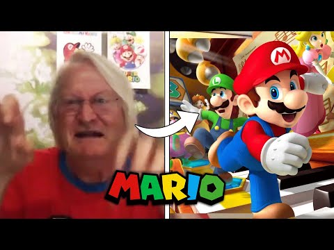 Charles Martinet Re Enacts Mario Character Voice Lines