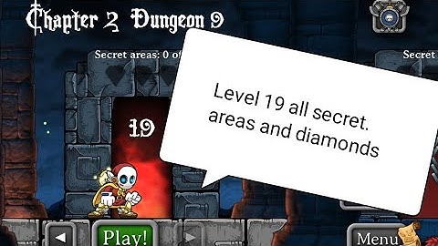 Magic rampage level 19 || Chapter 2 dungeon 9 all secret areas and diamonds