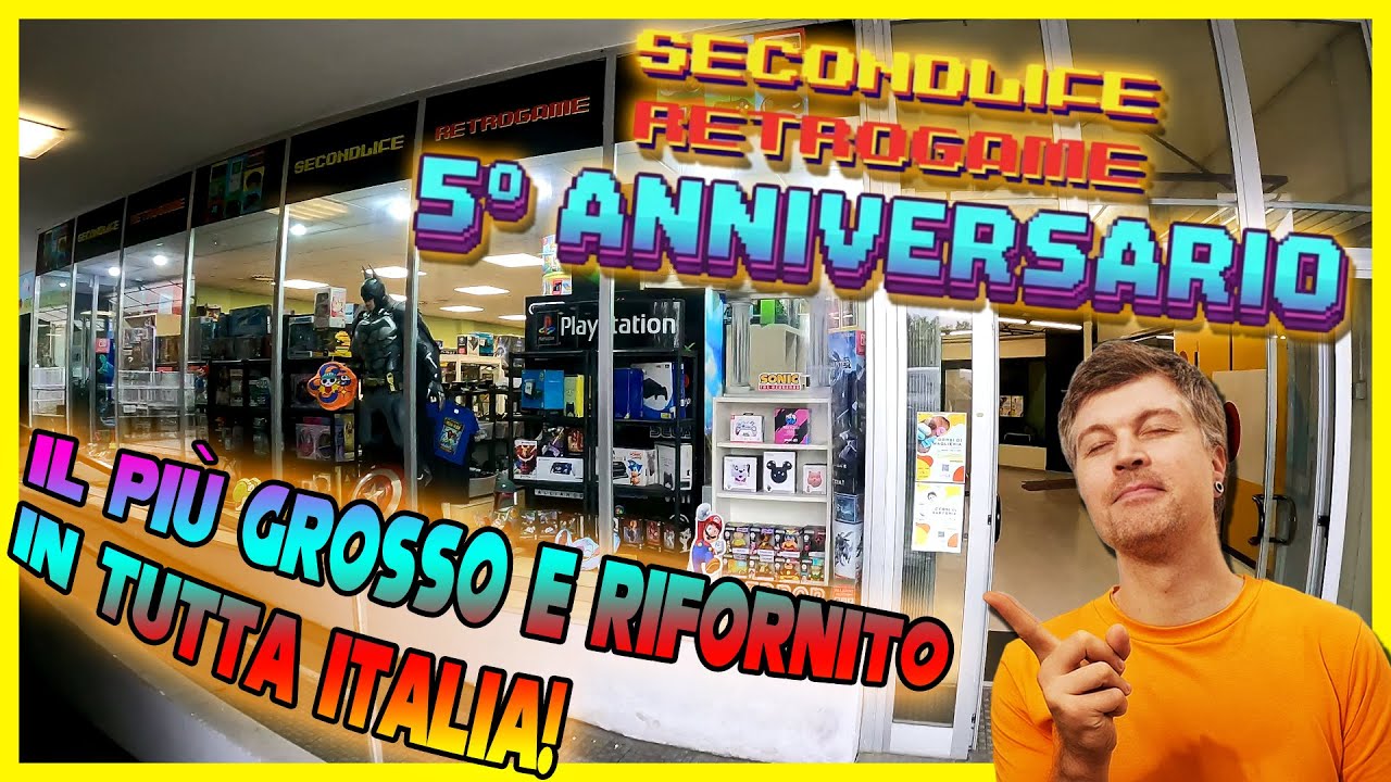 Il miglior negozio di RETROGAME in Italia! – SecondLife Retrogame (Seveso) 