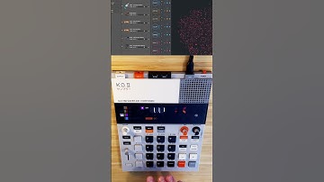 Use your EP133 KO2 as a MIDI controller for Logic #shorts @teenageengineering @xlnaudio