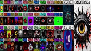 Phase 1-2-3-4 VS Phase 5 VS Phase 6 VS Phase 7 VS Phase 8 VS Phase 9-51 in Incredibox Sprunki!