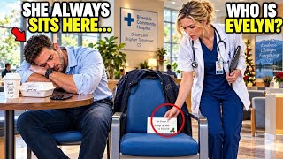 A Nurse Saw the Single Dad Sleeping Alone on Christmas Eve—Then She Read the Empty Chair’s Card