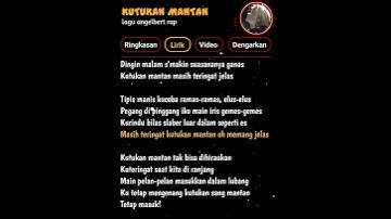 Thumbnail of kutukan mantan | lirik lagu kutukan mantan angelbert rap #liriklagu #kutukanmantan #viral