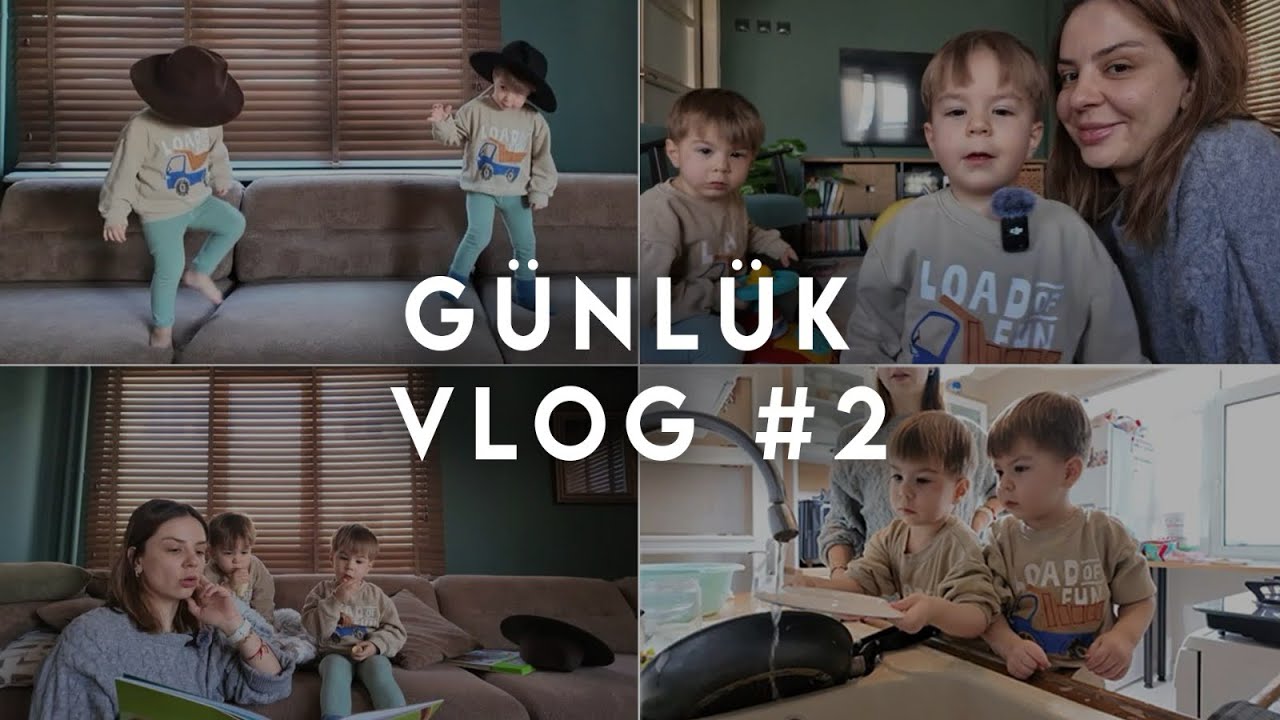 İkiz Bebeklerle Gerçek Hayat | Evde Bir Günümüz 💛Günlük Vlog #2