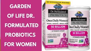 Garden of Life Dr. Formulated Probiotics for Women Best Review | Products Review