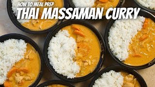 Making Thai Massaman Curry at Home Recipe