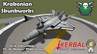 Kerbal Space Program FA-38 VTOL Demo Flight