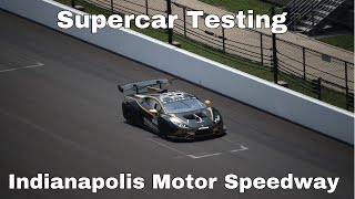 Supercar Testing at Indianapolis Motor Speedway