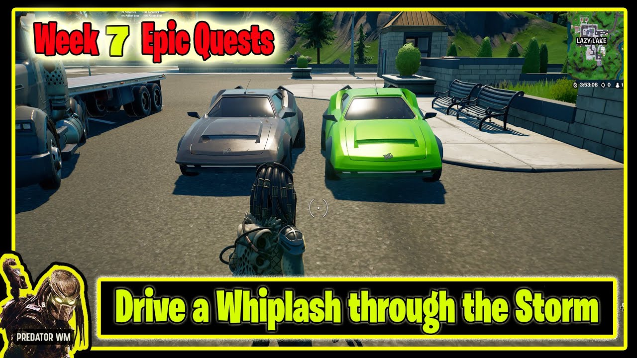 Drive a Whiplash through the Storm (1) –  Epic Quests - Fortnite  Season 7