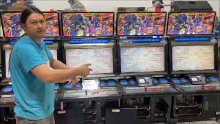Gundam Extreme Versus 2 (EXVS 2) cabinet set operation overview!!