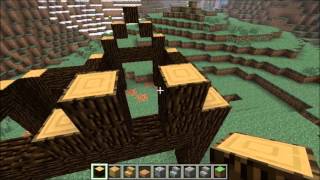 Creative Lets Build E01 | "Frame and Roof" (Minecraft Letsbuild)
